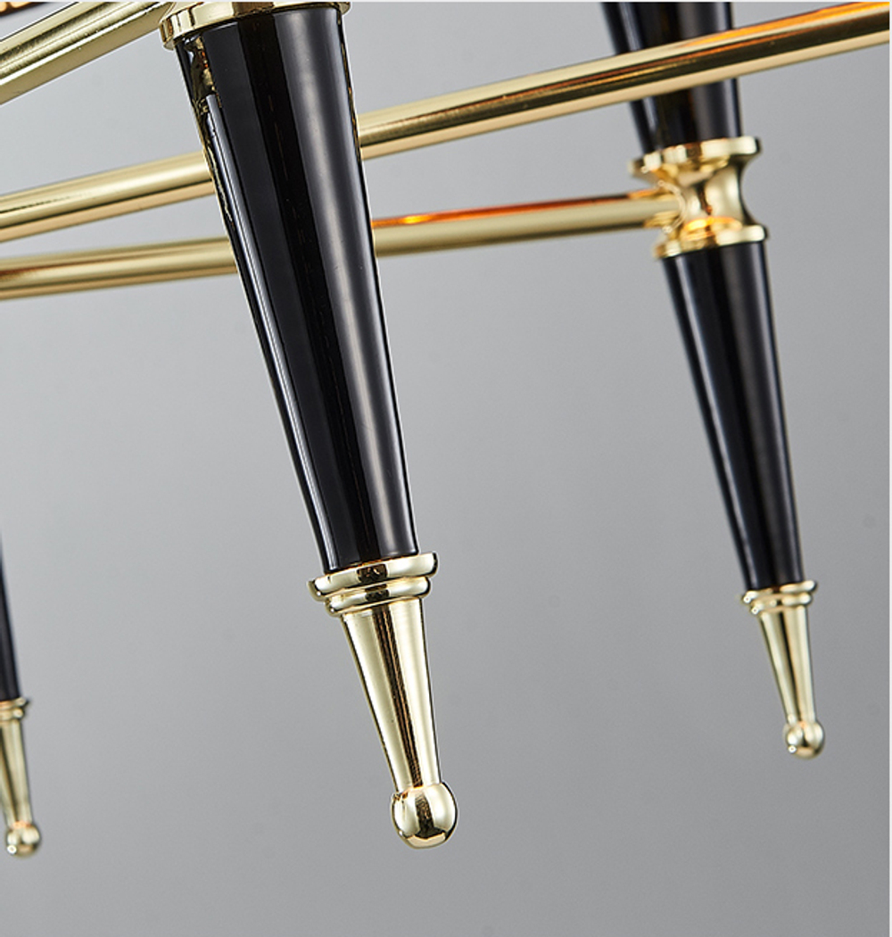 Ceiling design lamp  Versailles by Robert Abbey (Black)