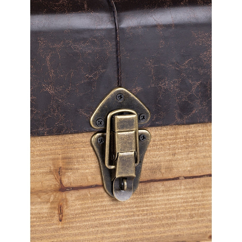 Банкетка-сундук 100х35х38см МДФ, дерево, искожа, поролон, металл