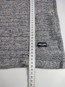 Джемпер Only&Sons серый 48/50 размер