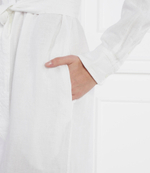 Льняное платье с ремешком LS KGSLY POLO RALPH LAUREN - белый(211943992)