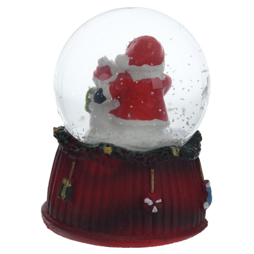 GAEM Фигурка декор в стекл шаре "Дед Мороз", D 4.5 см, L5 W5 H6 см, 4в.
