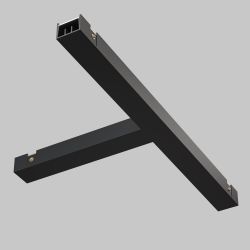 Коннектор Т- образный питания Maytoni Basity TRA172TPC-1B