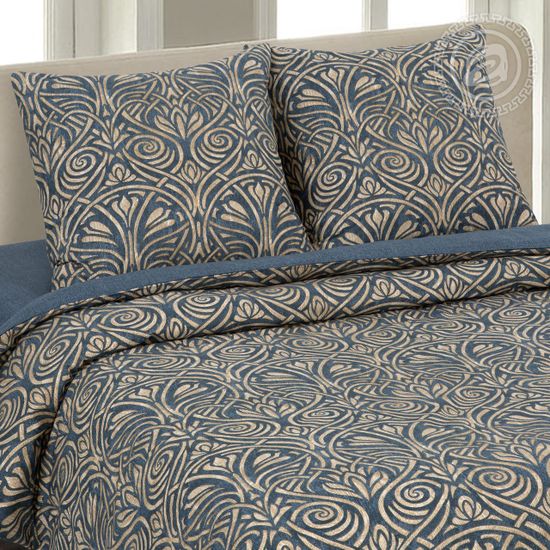 Семейный комплект постельного белья с простыней на резинке Мадрид DE LUXE поплин наволочки 70x70 см