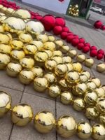 Большие Бусы из шаров разного диаметра