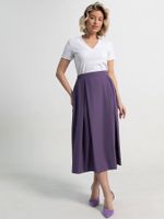 Юбка миди Мариэтта (фиолетовая) Ю14389-16М LT Collection