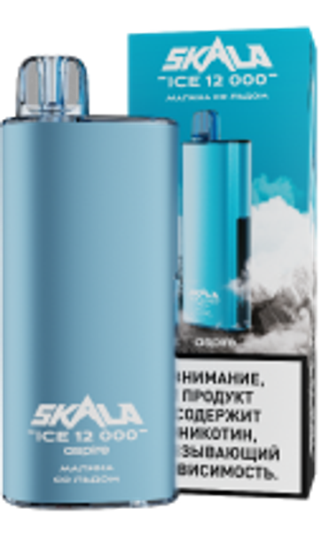 Купить Одноразовый Pod Skala Ice - Малина со Льдом (12000 затяжек)