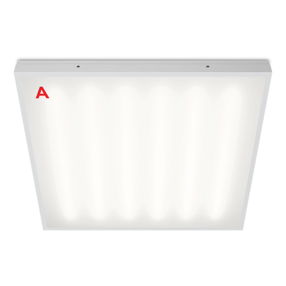 Светильник ЧИСТЫЙ ОФИС ДВО03-041 с БАП EM1 54Вт 5000К IP54 Матовый 6000лм 595х595х48мм WOLTA PRO