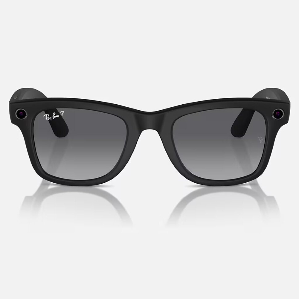 Ray-Ban Meta Wayfarer ( Цвет оправы - матовый черный, цвет линз - графитовый)