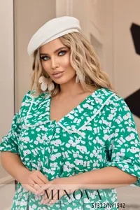 Платье 1542-зеленый Minova