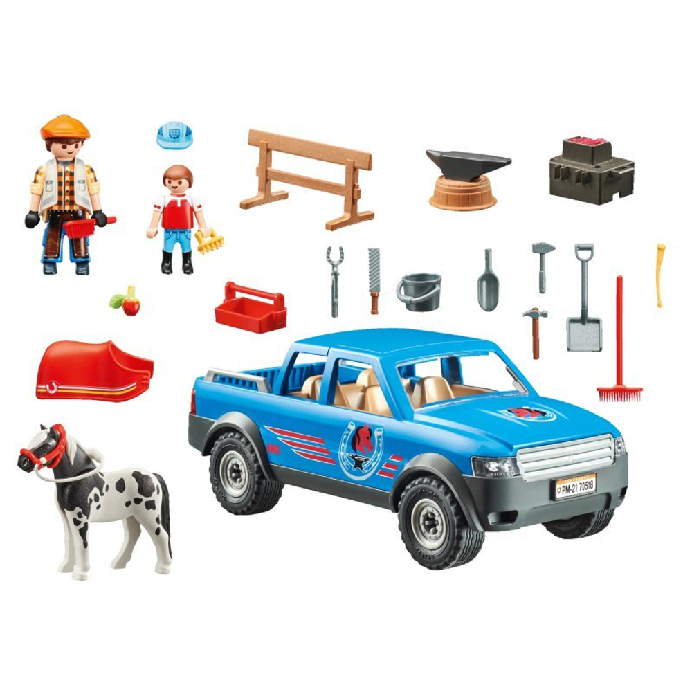 Playmobil - мобильный кузнец 70518