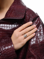 Кольцо "Grain" Silver