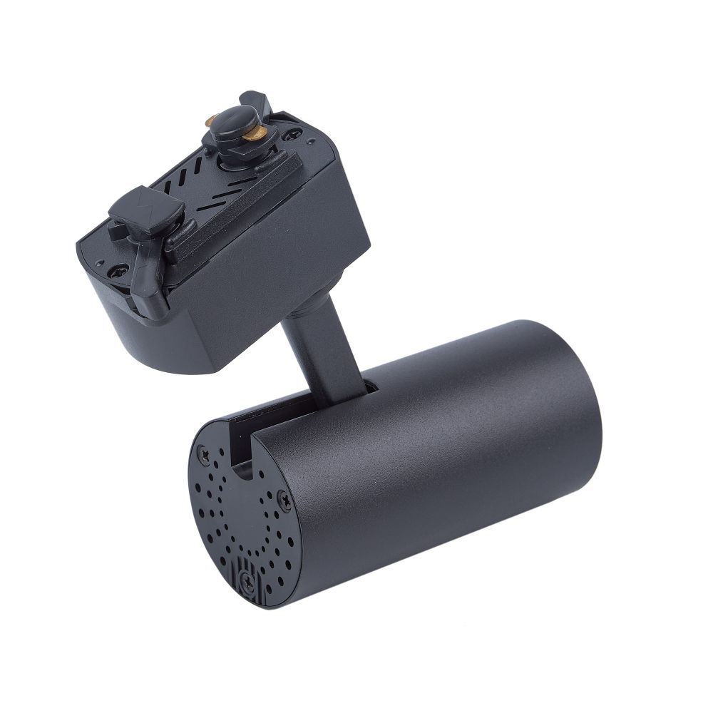 ULB-Q230 9W-4000К BLACK Светильник-прожектор светодиодный трековый. 720 Лм. Белый свет 4000К. Корпус черный. ТМ Volpe