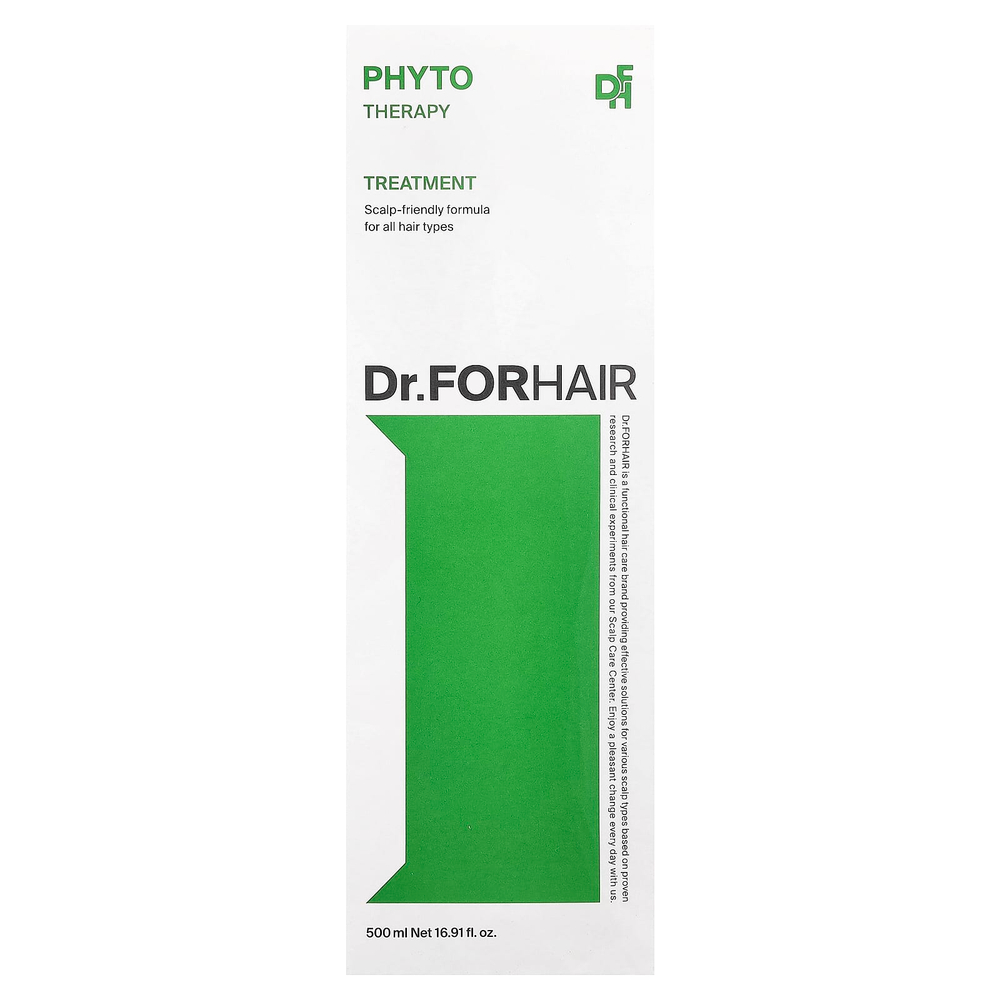 Dr.ForHair, фитотерапевтическое средство, для всех типов волос, 500 мл (16,91 жидк. унции)