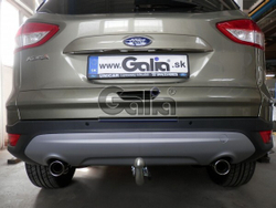 Фаркоп оцинкованный Galia F113A для Ford Kuga 2008-2013, 2013-(паспорт и сертификат в комплекте)(без электрики)