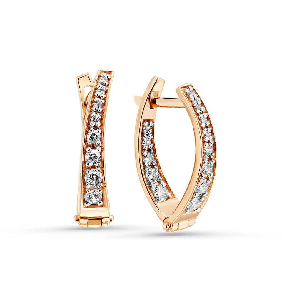 Серьги из золота 585 пробы