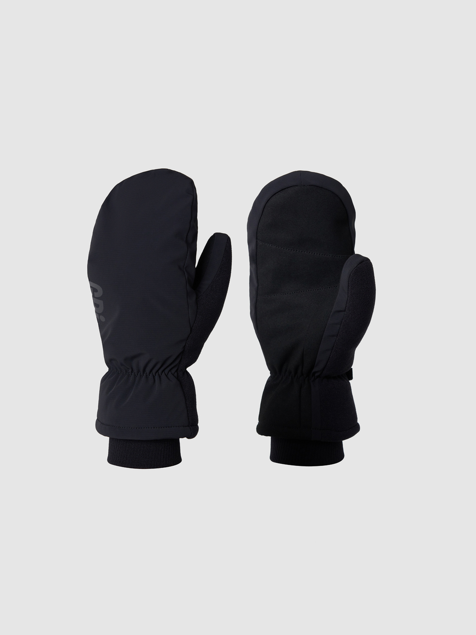 Варежки унисекс Полар черные