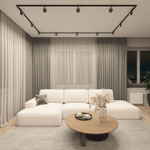 DK6070-BK Трековый светильник IP 20, 15 Вт, GU10, черный, алюминий