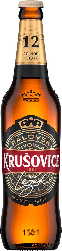 Пиво Крушовице Лежак 12 / Krusovice Lezak 12 0.5 - стекло