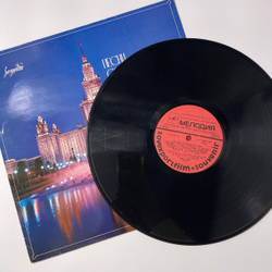 Винтажная виниловая пластинка LP Сборник Музыка Советского Кино Sovexportfilm Souvenir (СССР 1986)