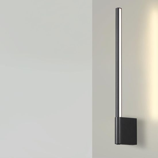 359311 OVER NT24 350 черный Светильник настенный диммируемый со сменой цв.температуры (выключатель) IP20 LED 7W 2700/4000K/6000K 220-240V FERMO