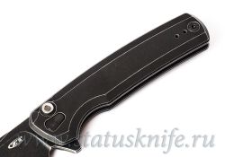 Нож Zero Tolerance 0044BW Button Lock Flipperфотография - 3