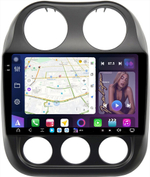 Магнитола для Jeep Compass 2011-2015 - FarCar XXL1078M монитор 10.36" 2K QLED на Android 14, TS20, 8+256Гб, CarPlay, 4G SIM-слот