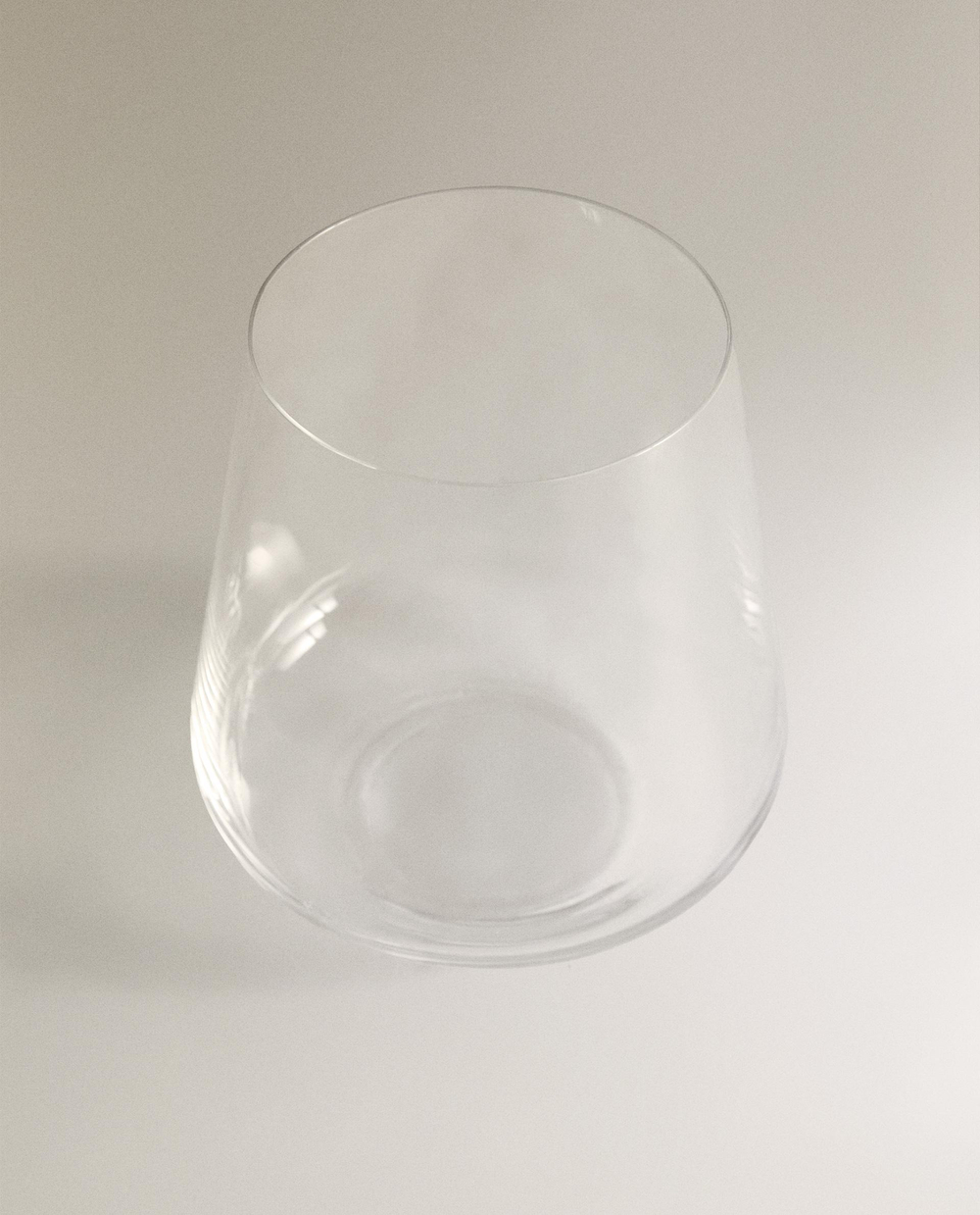 Zara Home стакан из стекла, цвет прозрачный, 10 см · 9263/401