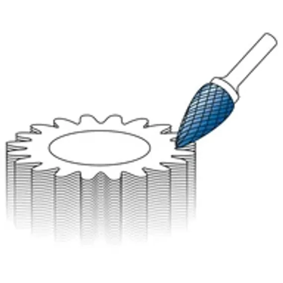 Фрезерная головка к GMMA-100L для снятия J-фаски, R10, арт. HG924
