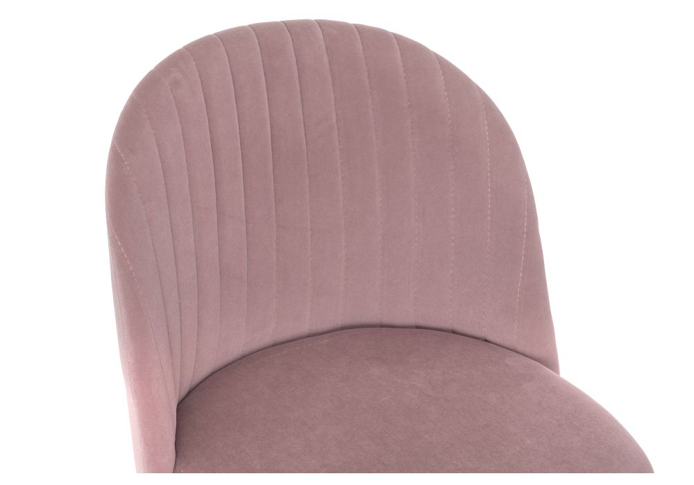 Стул на металлокаркасе Gabi 1 light purple / black