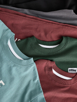 Пижама для мальчика Next K99-112, 3 шт., Бордовый, Зеленый, Голубой