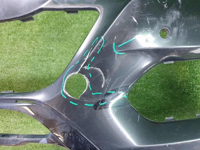 Бампер передний Mercedes GLK x204 (2012-2015)