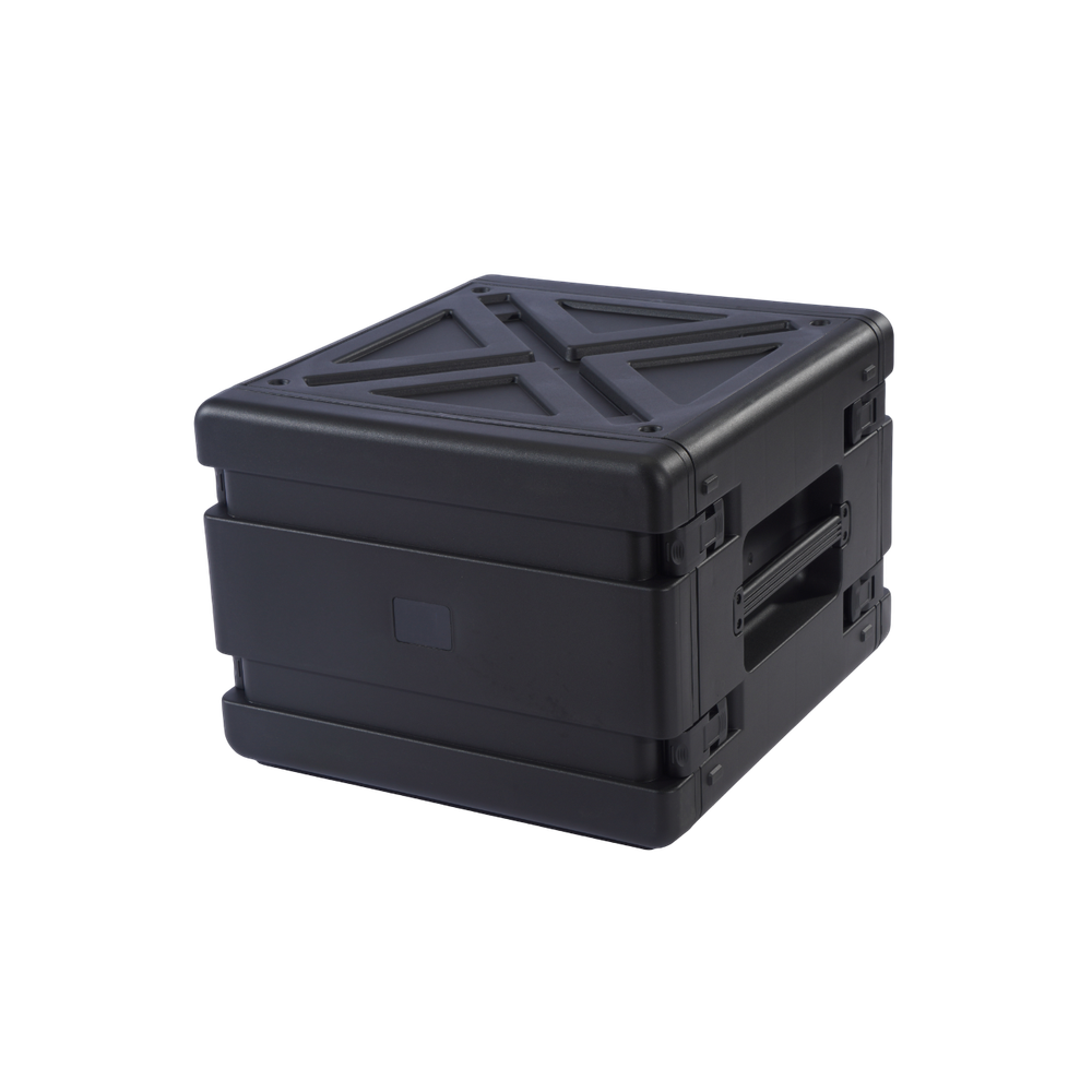 Ударопрочный пластиковый Рэковый кейс 8 юнитов KZCASE@RACK8U