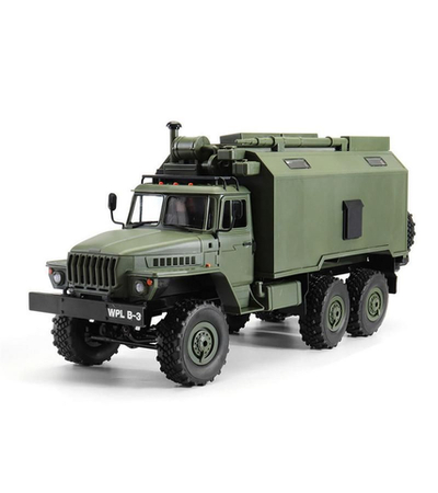 Радиоуправляемая машина WPL УРАЛ (зеленый) 6WD 2.4G 1/16 RTR