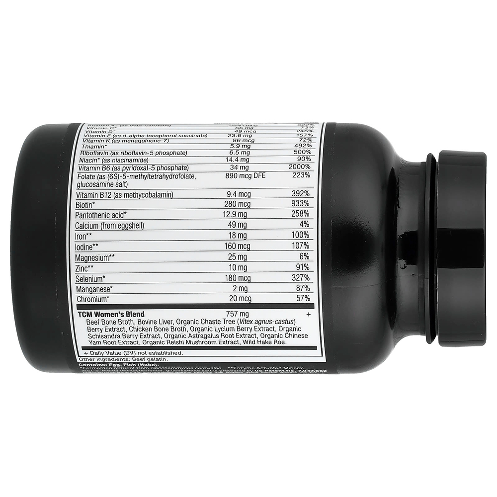 Ancient Nutrition, мультивитамины для женщин, 90 капсул
