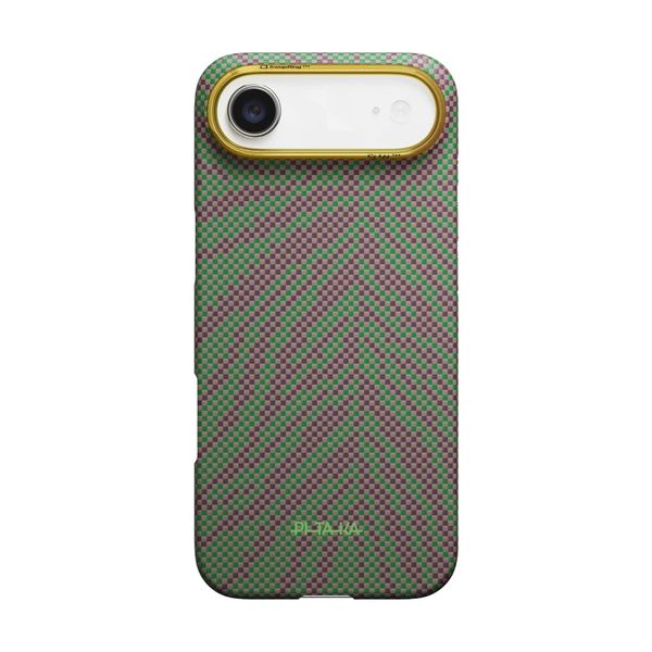 Чехол Pitaka Edge Case для iPhone Air, Зелёный росток | Sprout Surge