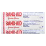 Band Aid, лейкопластыри, увлажняющие полоски, 10 шт.