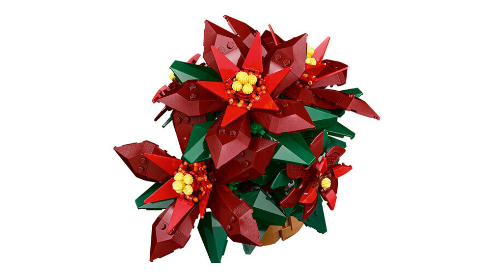 Конструктор LEGO Icons 10370 Botanical Collection Пуансеттия