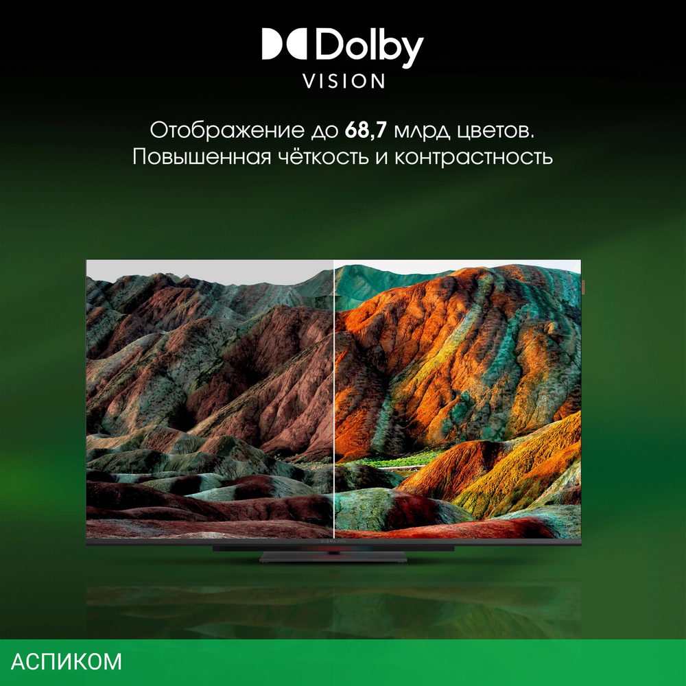 Телевизор LED Digma Pro 55" UHD 55C