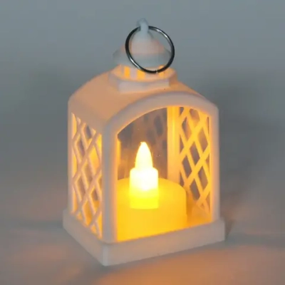 Сувенир с подсветкой «Уютный вечер» 5,5*9,5 см, Белый