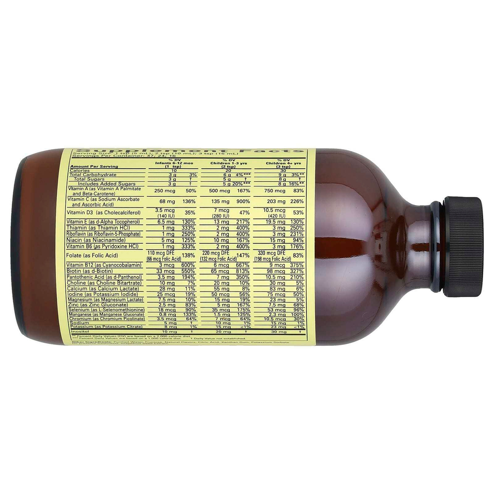 ChildLife Essentials, мультивитамины и минералы, натуральный вкус апельсина и манго, 237 мл (8 жидк. унций)