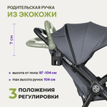 Коляска детская прогулочная Farfello Scarlet (Grafite/Графит HD-01)