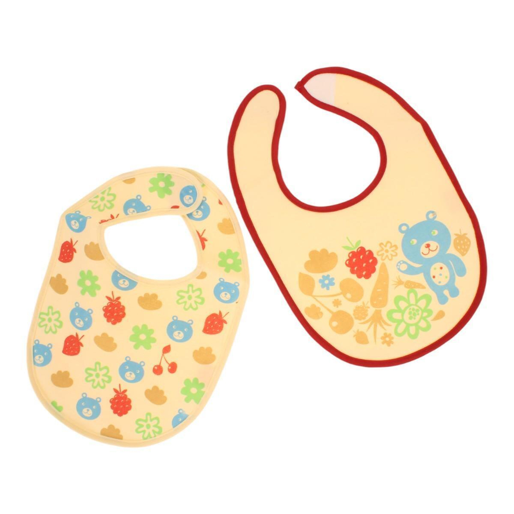 Набор х/б слюнявчиков, на липучке,4+ (Пома)