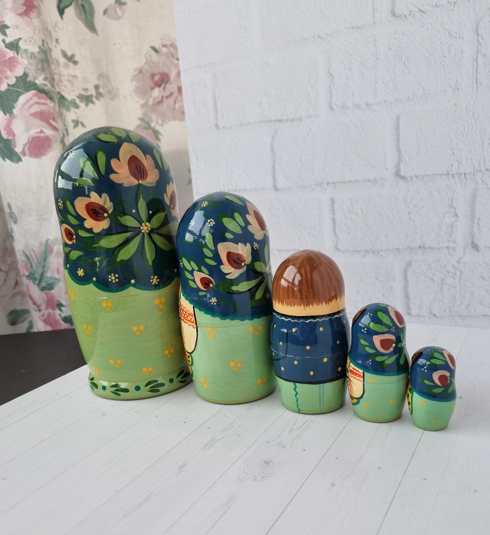 Матрешка "с курочкой" традиция 5мест