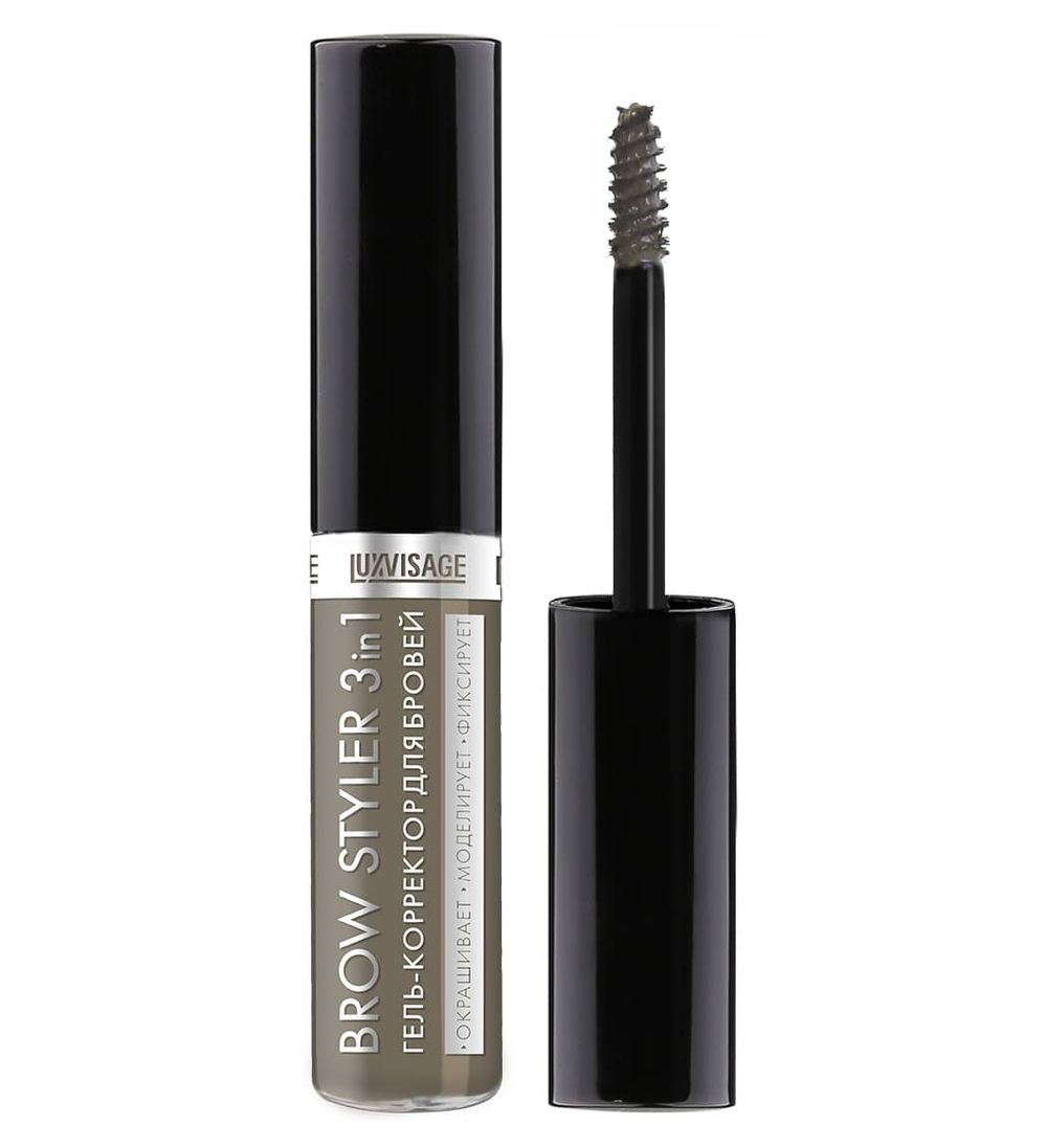 Гель-корректор для бровей LuxVisage BROW STYLER - 01 ЛАТТЕ