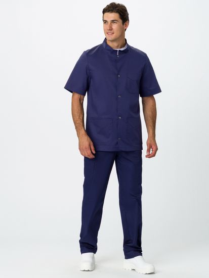 Костюм мужской "Сансара-001" брюки (т.синий)