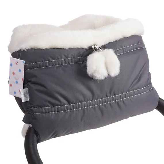 Муфта для коляски Lollycottons Асфальт