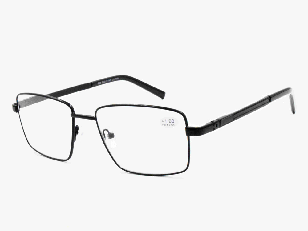 Готовые очки Teamo 536 С2 ЧБ +1 50