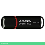 USB Flash-накопитель A-Data AUV150-32G-RBK 32GB