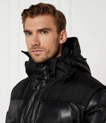 Кожаная куртка Jolam 2в1 BOSS ORANGE - черный(50522219)