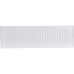 Радиатор панельный профильный ROMMER Compact тип 22 - 300x1000 мм (подкл.боковое, белый)